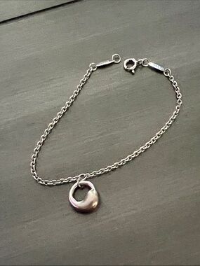 Tiffany & Co. Sterling Silver Elsa Peretti Eternal Circle Bracelet